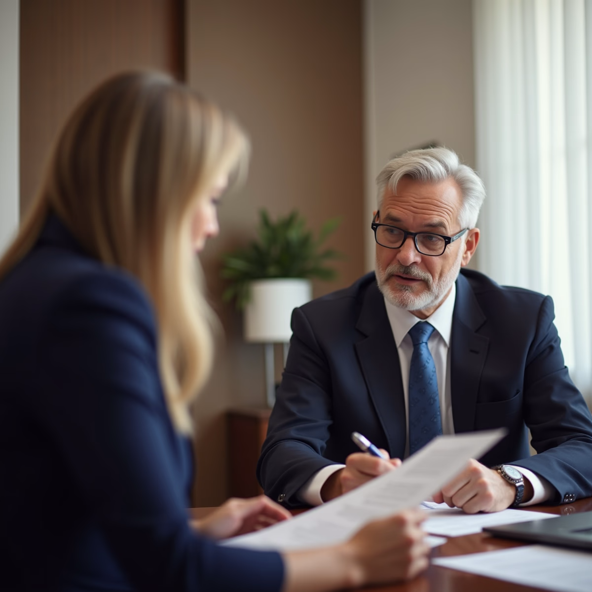 The dedicated trusts staff at The Law Firm of Steven F Bliss Esq focused on Riverside County trust matters meets with clients to manage the trust administration process to sign vital paperwork discussing What Properties Need to be Transferred
