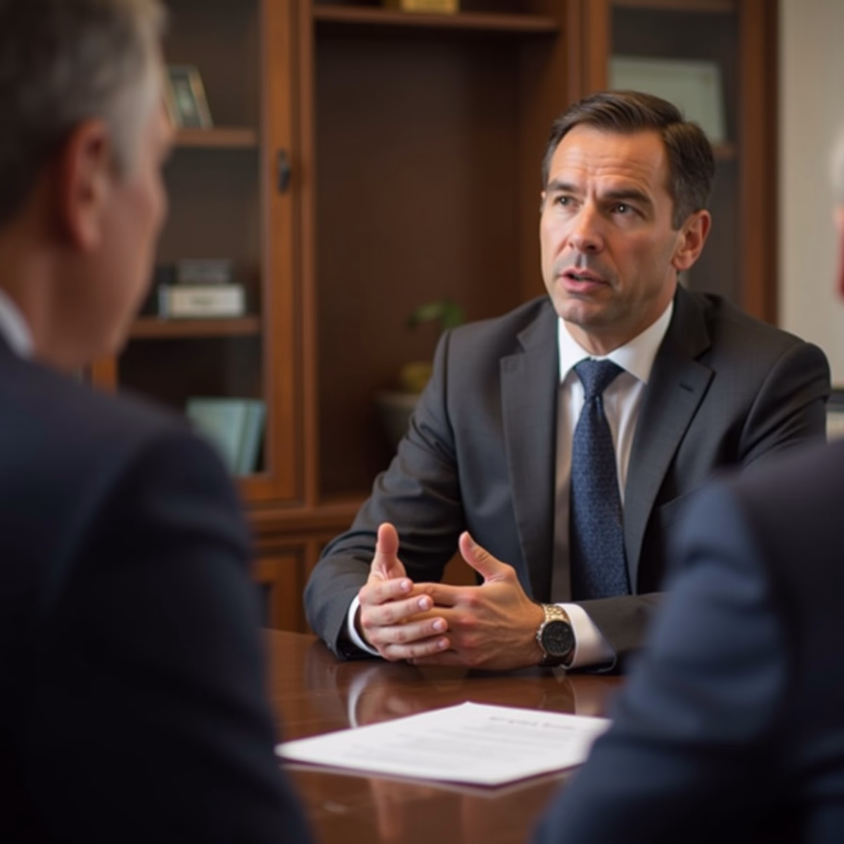 The probate staff working under Managing Partner Steven Farley Bliss focused on Riverside County probate matters is shown meeting with clients in our Southern California office addressing critical legal details discussing What Records are Public in Probate Court