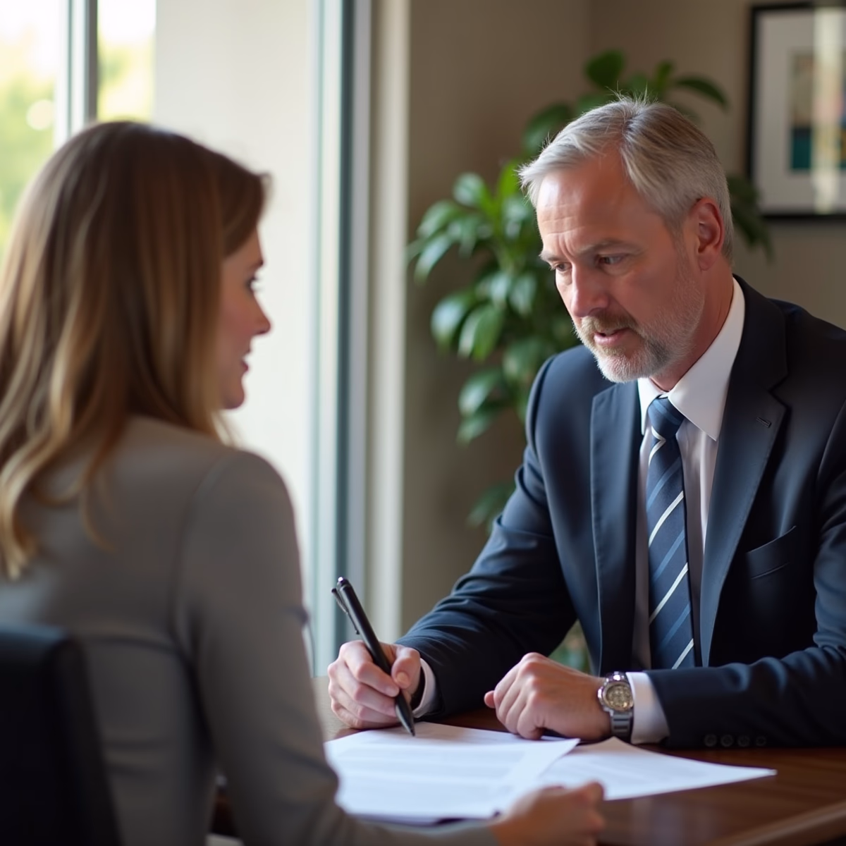 The dedicated trusts staff at The Law Firm of Steven F Bliss Esq focused on Riverside County trust matters meets with clients to manage the trust administration process to sign vital paperwork discussing What Responsibilities Does a Successor Trustee Inherit