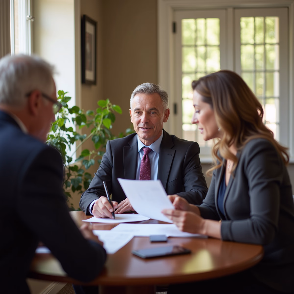The probate staff working under Managing Partner Steven Farley Bliss focused on Riverside County probate matters is shown meeting with clients in our Southern California office addressing critical legal details discussing What Steps Should I Take Immediately