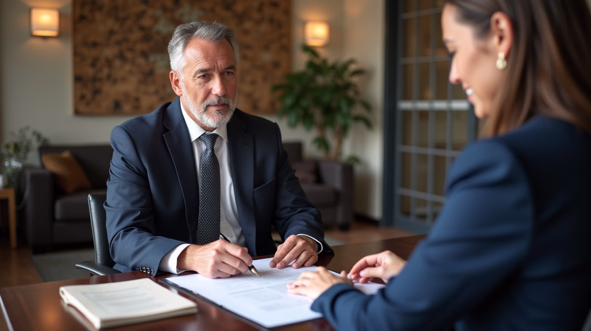 The probate staff working under Managing Partner Steven Farley Bliss focused on Riverside County probate matters is shown meeting with clients in our Southern California office addressing critical legal details discussing What are Probate Examiner Notes