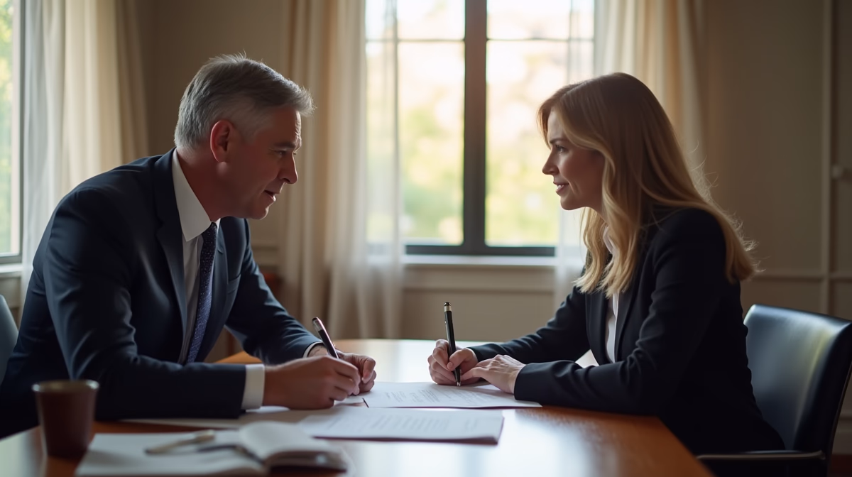 The probate staff working under Managing Partner Steven Farley Bliss focused on Riverside County probate matters is shown meeting with clients in our Southern California office addressing critical legal details discussing What are Probate Tentative Rulings