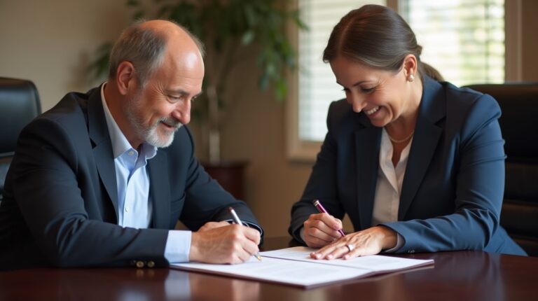 The dedicated trusts staff at The Law Firm of Steven F Bliss Esq focused on Riverside County trust matters meets with clients to manage the trust administration process to sign vital paperwork discussing What are incapacity triggers in a trust leadership transition