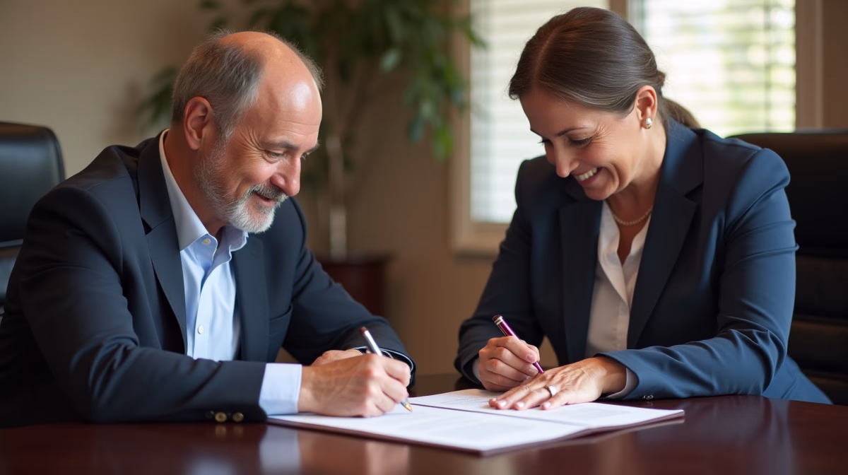 The dedicated trusts staff at The Law Firm of Steven F Bliss Esq focused on Riverside County trust matters meets with clients to manage the trust administration process to sign vital paperwork discussing What are incapacity triggers in a trust leadership transition