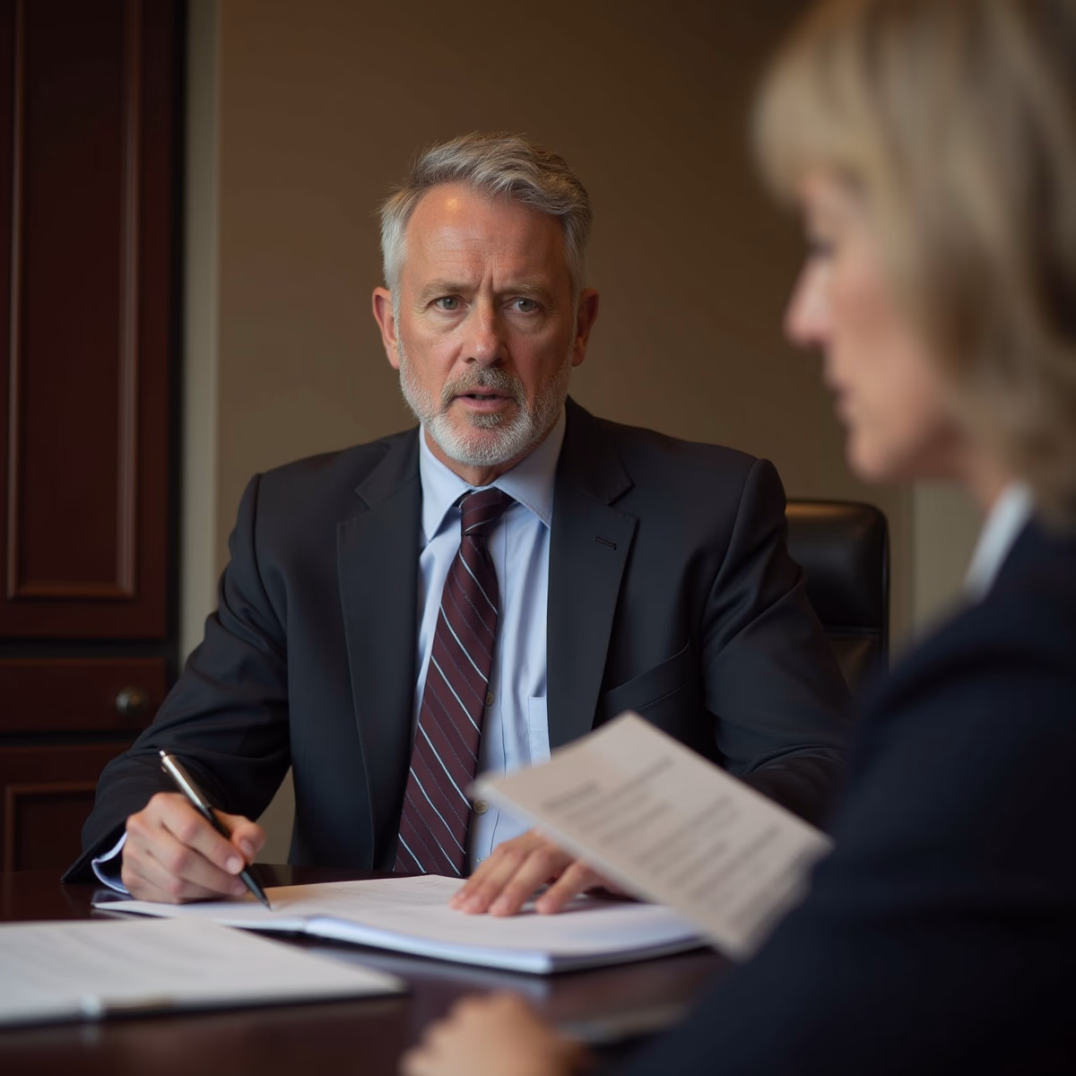 The probate staff working under Managing Partner Steven Farley Bliss focused on Riverside County probate matters is shown meeting with clients in our Southern California office addressing critical legal details discussing What are the Grounds for a Continuance