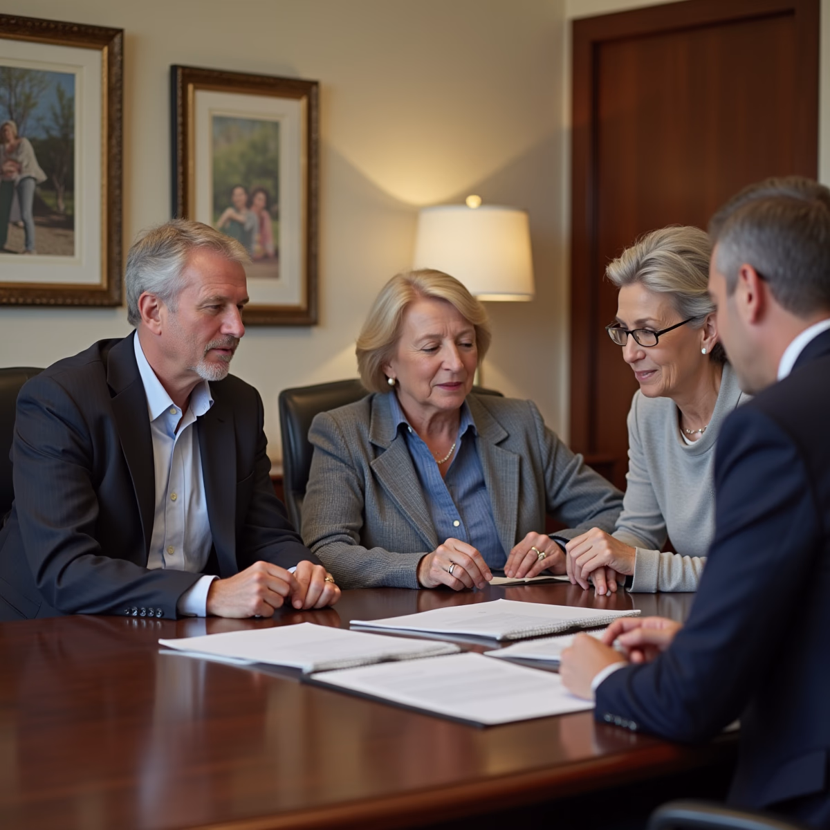 The dedicated trusts staff at The Law Firm of Steven F Bliss Esq focused on Riverside County trust matters meets with clients to manage the trust administration process to sign vital paperwork discussing What are the Initial Steps After the Grantors Passing
