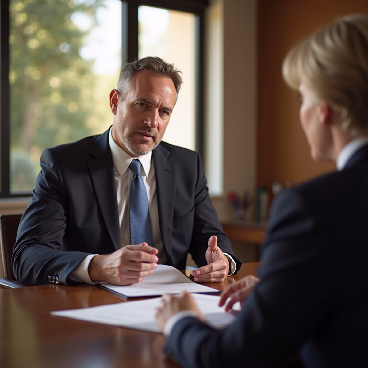 The probate staff working under Managing Partner Steven Farley Bliss focused on Riverside County probate matters is shown meeting with clients in our Southern California office addressing critical legal details discussing What are the Limits on Trustee Compensation in California
