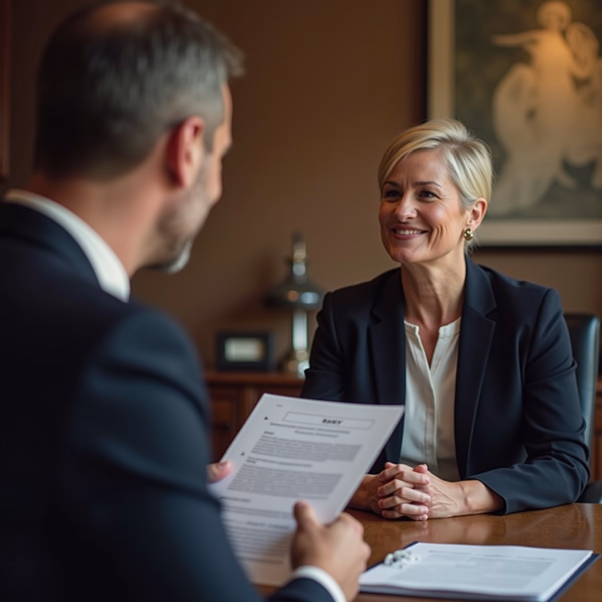 The dedicated trusts staff at The Law Firm of Steven F Bliss Esq focused on Riverside County trust matters meets with clients to manage the trust administration process to sign vital paperwork discussing What are the Risks of Decanting During Trust Administration