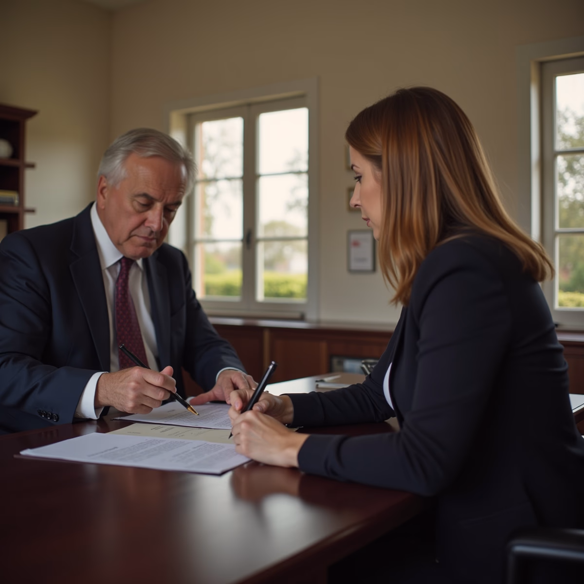 The dedicated trusts staff at The Law Firm of Steven F Bliss Esq focused on Riverside County trust matters meets with clients to manage the trust administration process to sign vital paperwork discussing What are the Risks of a Beneficiary Serving as Trustee