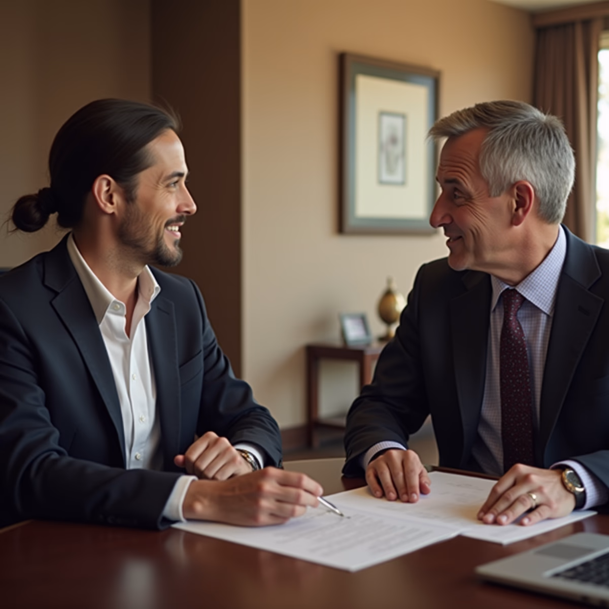 The probate staff working under Managing Partner Steven Farley Bliss focused on Riverside County probate matters is shown meeting with clients in our Southern California office addressing critical legal details discussing What are the Two Main Types of Fraud in a Will Contest