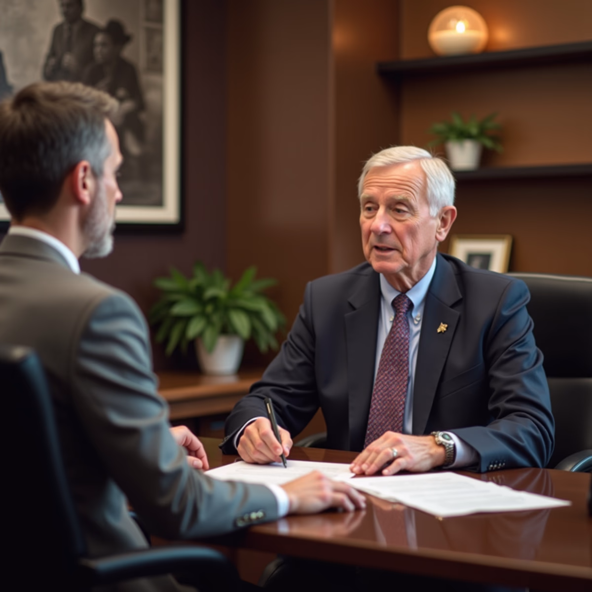 The dedicated trusts staff at The Law Firm of Steven F Bliss Esq focused on Riverside County trust matters meets with clients to manage the trust administration process to sign vital paperwork discussing What are the key components of a lasting dynasty trust