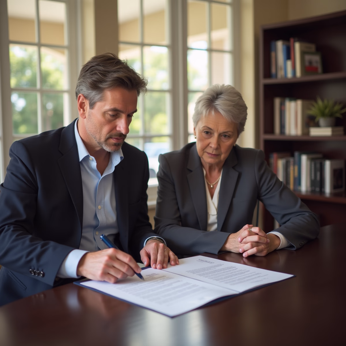 The dedicated trusts staff at The Law Firm of Steven F Bliss Esq focused on Riverside County trust matters meets with clients to manage the trust administration process to sign vital paperwork discussing What are the limitations of simply listing assets in a Trust or Will