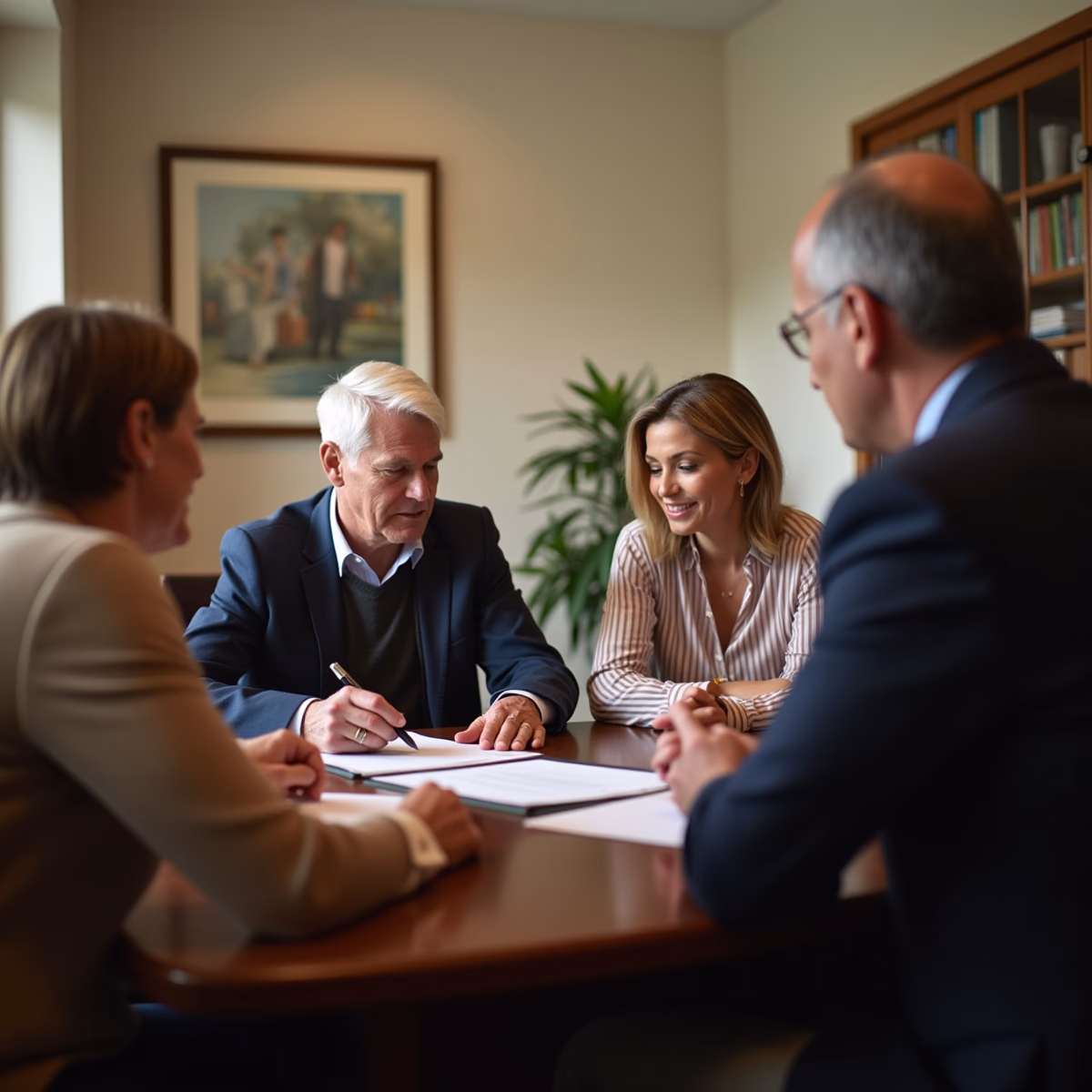 The probate staff working under Managing Partner Steven Farley Bliss focused on Riverside County probate matters is shown meeting with clients in our Southern California office addressing critical legal details discussing What causes California probate cases to spiral into delay disputes and extra cost