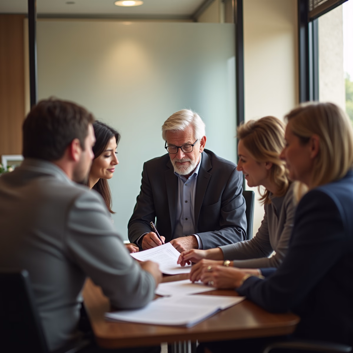 The probate staff working under Managing Partner Steven Farley Bliss focused on Riverside County probate matters is shown meeting with clients in our Southern California office addressing critical legal details discussing What causes California probate cases to spiral into delay disputes and extra cost