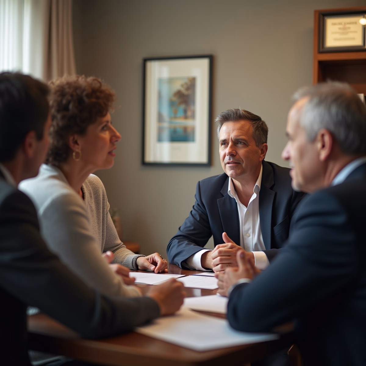 The probate staff working under Managing Partner Steven Farley Bliss focused on Riverside County probate matters is shown meeting with clients in our Southern California office addressing critical legal details discussing What causes California probate cases to spiral into delay disputes and extra cost