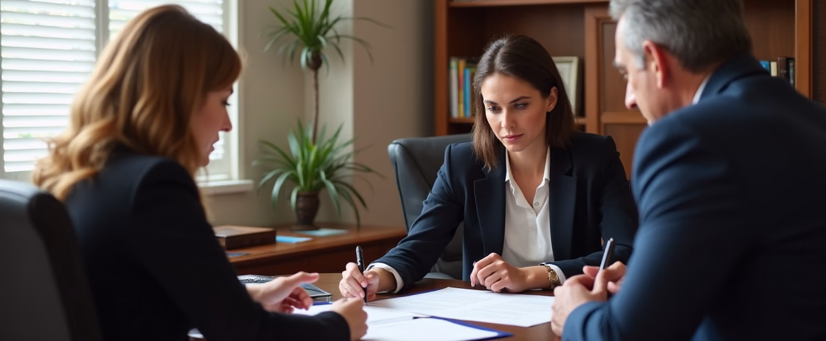 The probate staff working under Managing Partner Steven Farley Bliss focused on Riverside County probate matters is shown meeting with clients in our Southern California office addressing critical legal details discussing What causes California probate cases to spiral into delay disputes and extra cost