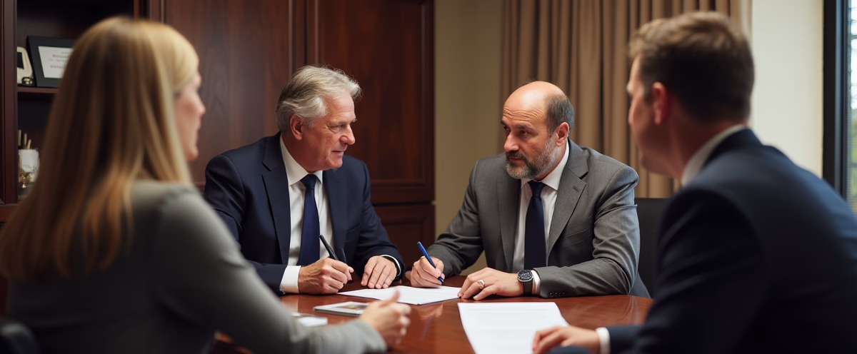 The probate staff working under Managing Partner Steven Farley Bliss focused on Riverside County probate matters is shown meeting with clients in our Southern California office addressing critical legal details discussing What causes California probate cases to spiral into delay disputes and extra cost