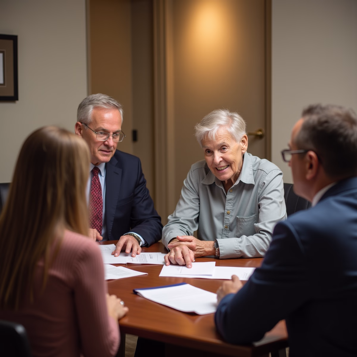 The probate staff working under Managing Partner Steven Farley Bliss focused on Riverside County probate matters is shown meeting with clients in our Southern California office addressing critical legal details discussing What causes California probate cases to spiral into delay disputes and extra cost