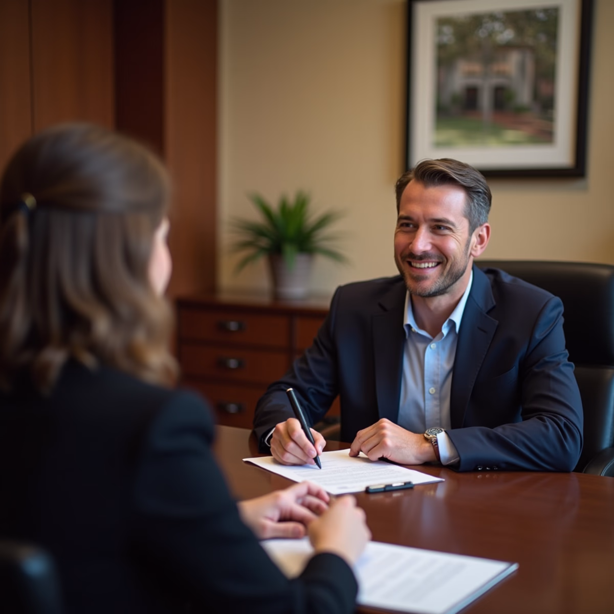 The dedicated trusts staff at The Law Firm of Steven F Bliss Esq focused on Riverside County trust matters meets with clients to manage the trust administration process to sign vital paperwork discussing What causes California trust administration to fail due to poor funding vague terms or trustee misconduct