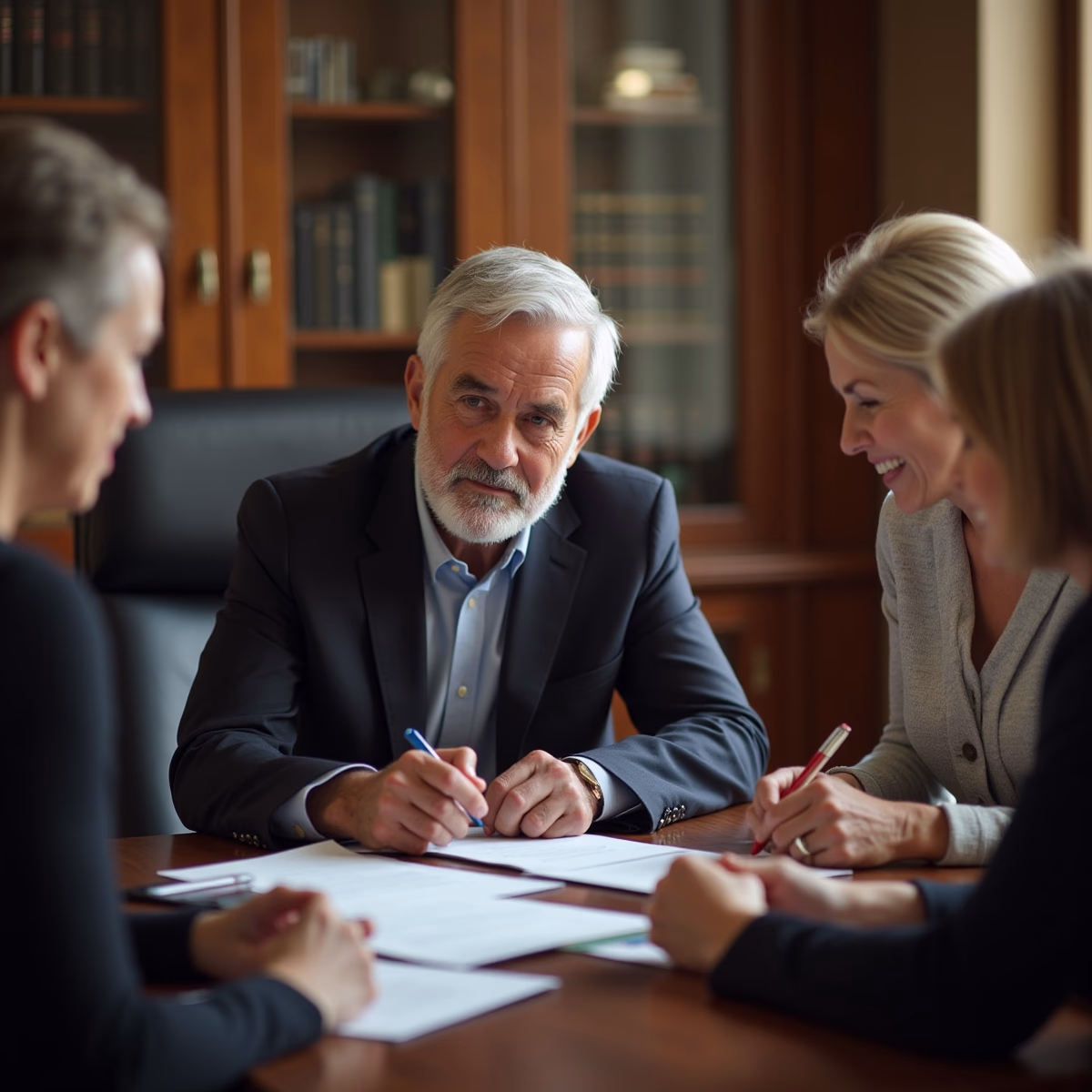 The dedicated trusts staff at The Law Firm of Steven F Bliss Esq focused on Riverside County trust matters meets with clients to manage the trust administration process to sign vital paperwork discussing What considerations arise when funding a GRAT with nonCalifornia assets