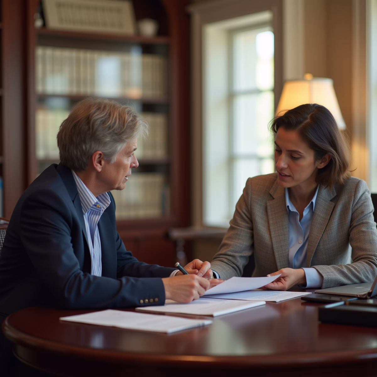 The probate staff working under Managing Partner Steven Farley Bliss focused on Riverside County probate matters is shown meeting with clients in our Southern California office addressing critical legal details discussing What determines whether a California probate estate closes smoothly or turns into litigation