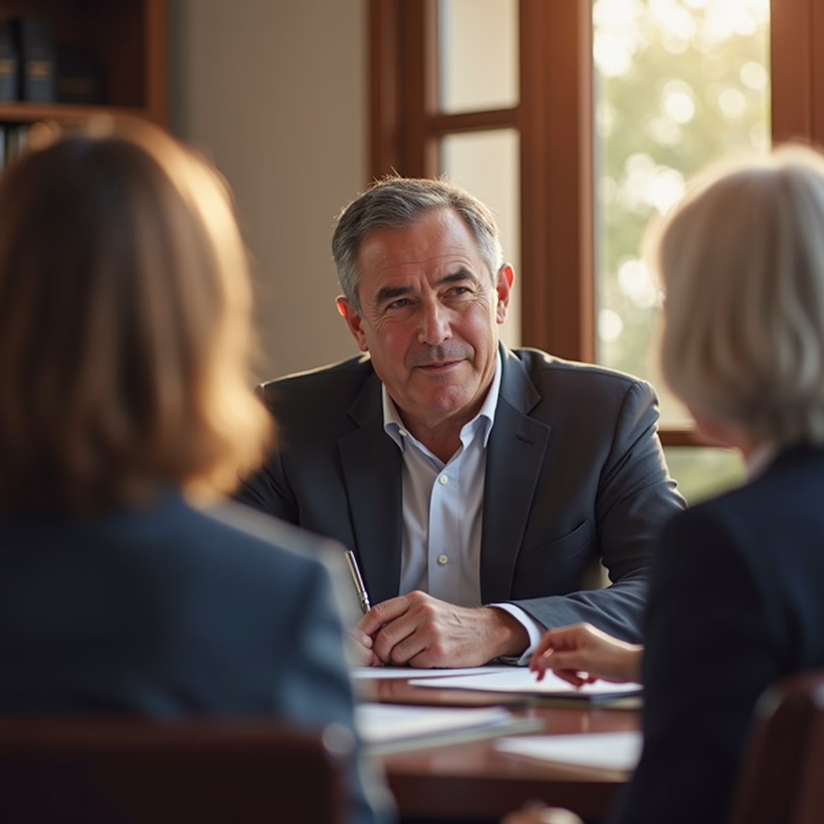 The probate staff working under Managing Partner Steven Farley Bliss focused on Riverside County probate matters is shown meeting with clients in our Southern California office addressing critical legal details discussing What determines whether a California probate estate closes smoothly or turns into litigation