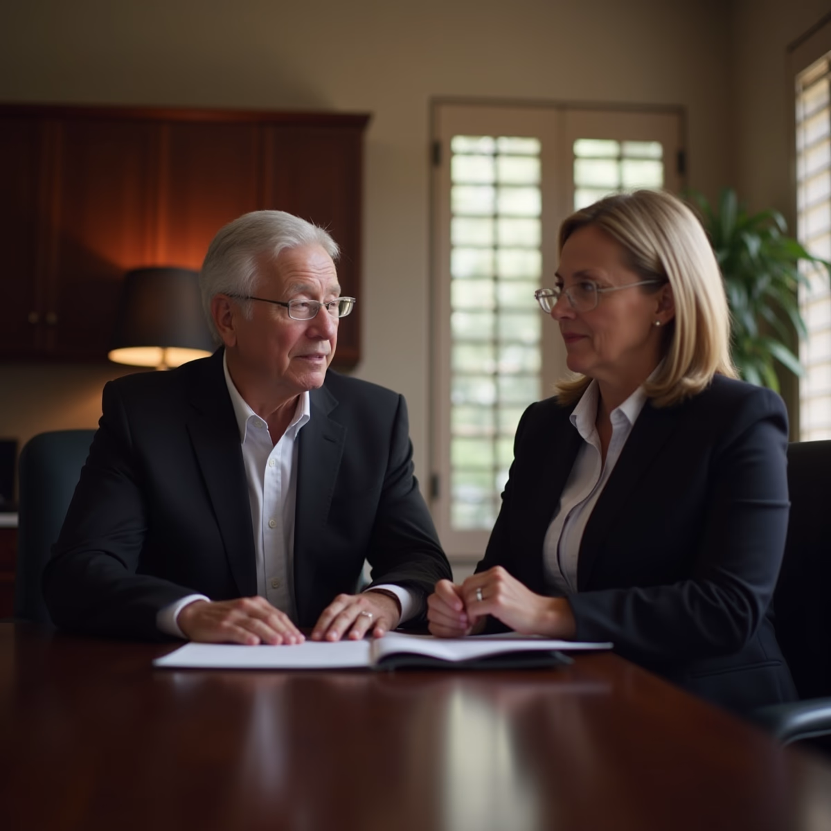 The probate staff working under Managing Partner Steven Farley Bliss focused on Riverside County probate matters is shown meeting with clients in our Southern California office addressing critical legal details discussing What determines whether a California probate estate closes smoothly or turns into litigation