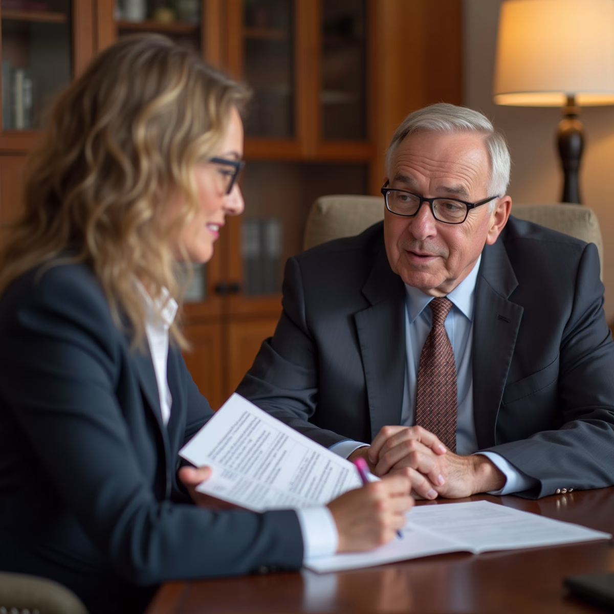The dedicated trusts staff at The Law Firm of Steven F Bliss Esq focused on Riverside County trust matters meets with clients to manage the trust administration process to sign vital paperwork discussing What failures trigger court intervention and contests in California trust administration