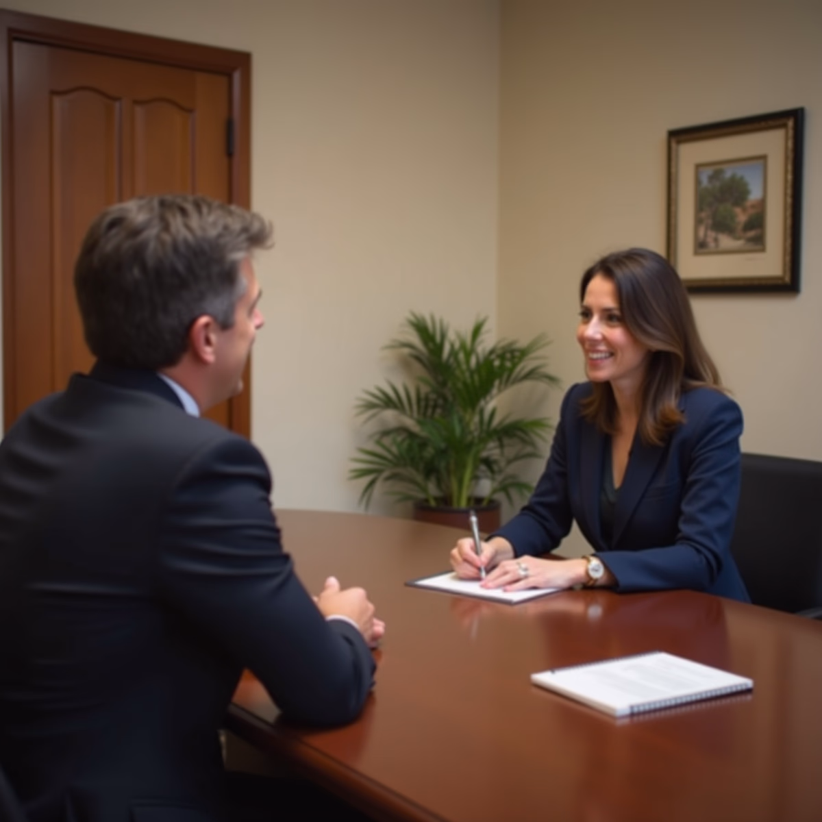 The probate staff working under Managing Partner Steven Farley Bliss focused on Riverside County probate matters is shown meeting with clients in our Southern California office addressing critical legal details discussing What happens if I only mail notice to the last known address
