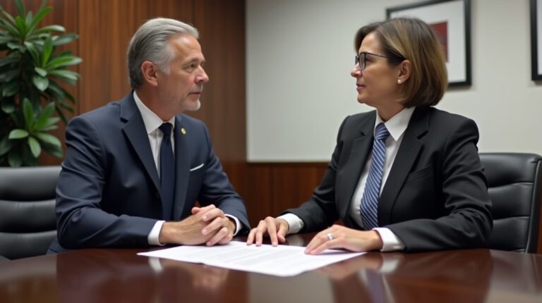 The dedicated trusts staff at The Law Firm of Steven F Bliss Esq focused on Riverside County trust matters meets with clients to manage the trust administration process to sign vital paperwork discussing What happens if a beneficiary files a seventeen thousand two hundred petition