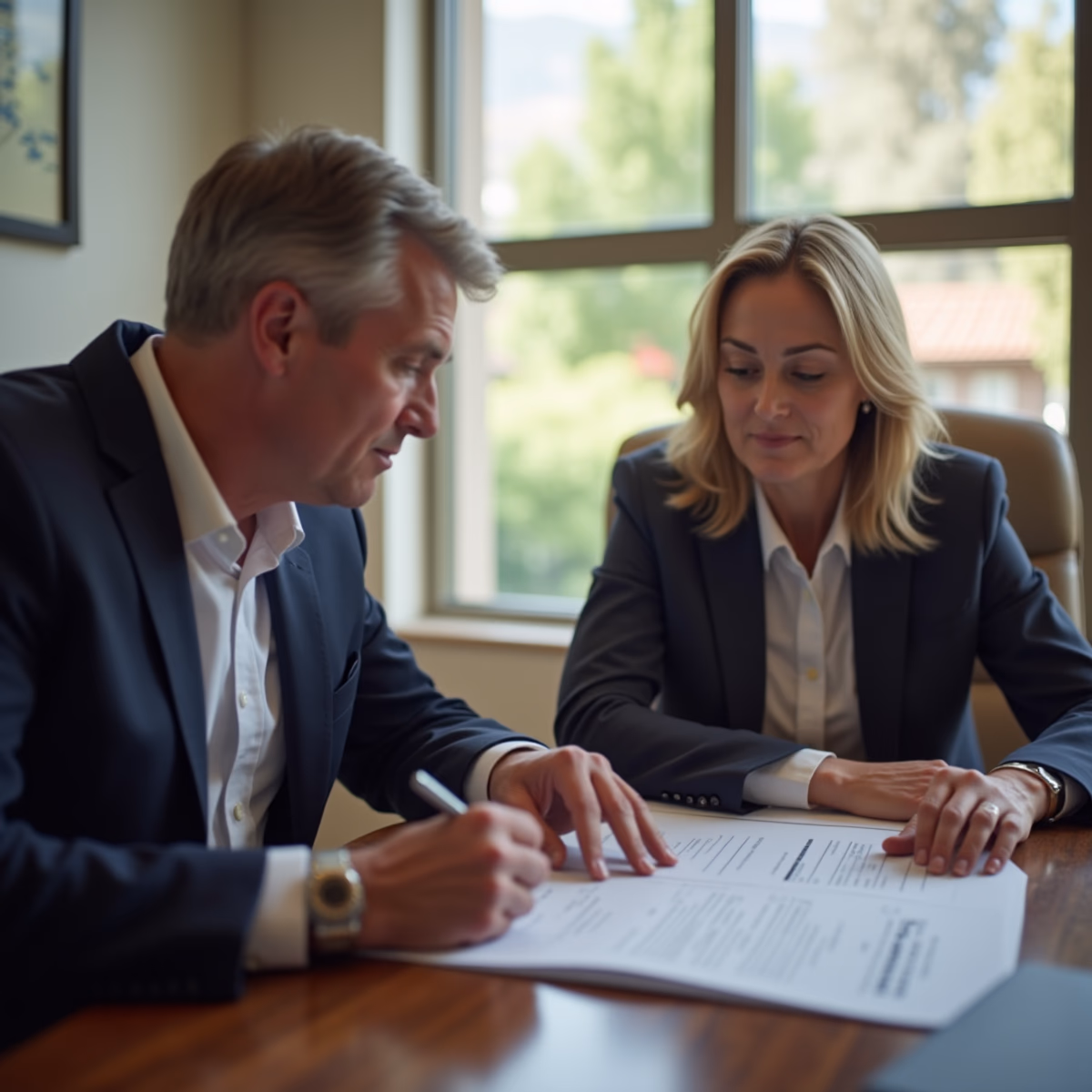 The dedicated trusts staff at The Law Firm of Steven F Bliss Esq focused on Riverside County trust matters meets with clients to manage the trust administration process to sign vital paperwork discussing What happens if a beneficiary mismanages their inheritance