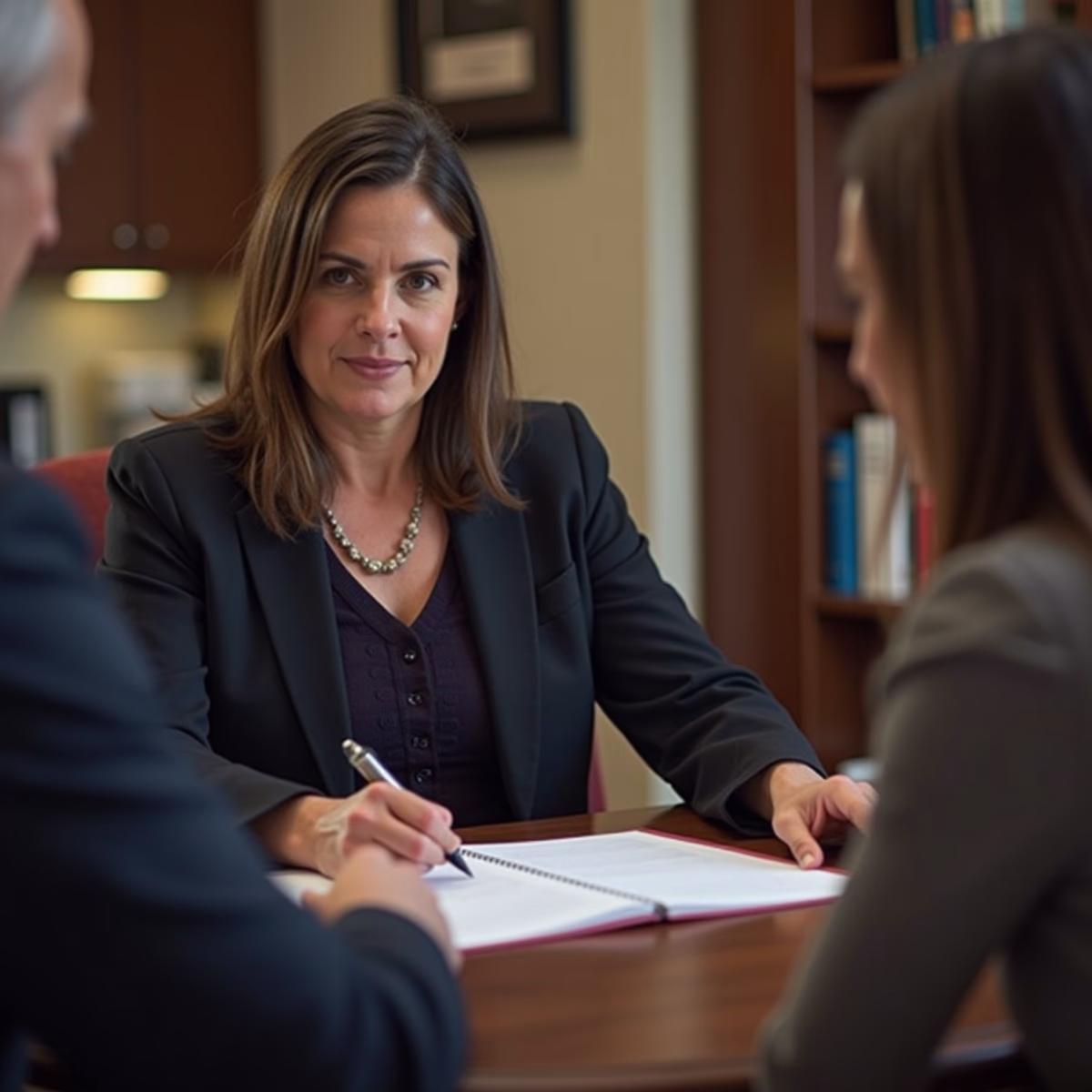The dedicated trusts staff at The Law Firm of Steven F Bliss Esq focused on Riverside County trust matters meets with clients to manage the trust administration process to sign vital paperwork discussing What happens if a buysell agreement is triggered during a GRAT term