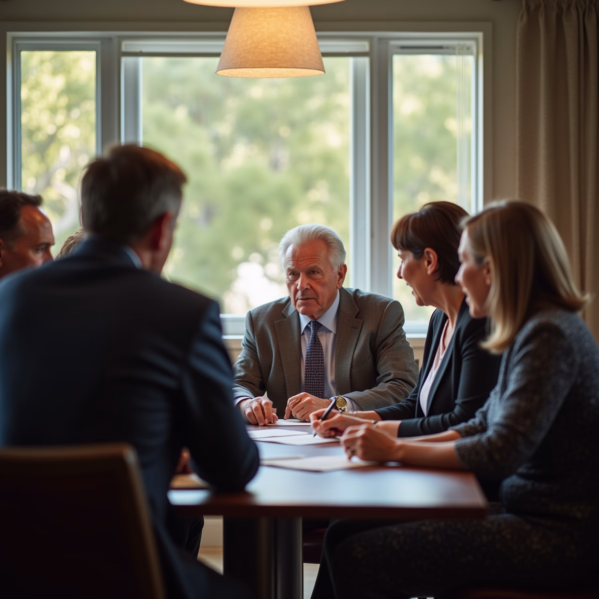 The probate staff working under Managing Partner Steven Farley Bliss focused on Riverside County probate matters is shown meeting with clients in our Southern California office addressing critical legal details discussing What happens if a will is discovered after probate is closed
