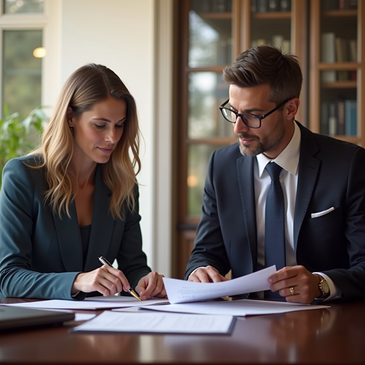 The dedicated trusts staff at The Law Firm of Steven F Bliss Esq focused on Riverside County trust matters meets with clients to manage the trust administration process to sign vital paperwork discussing What happens if assets arent properly transferred into a GRAT
