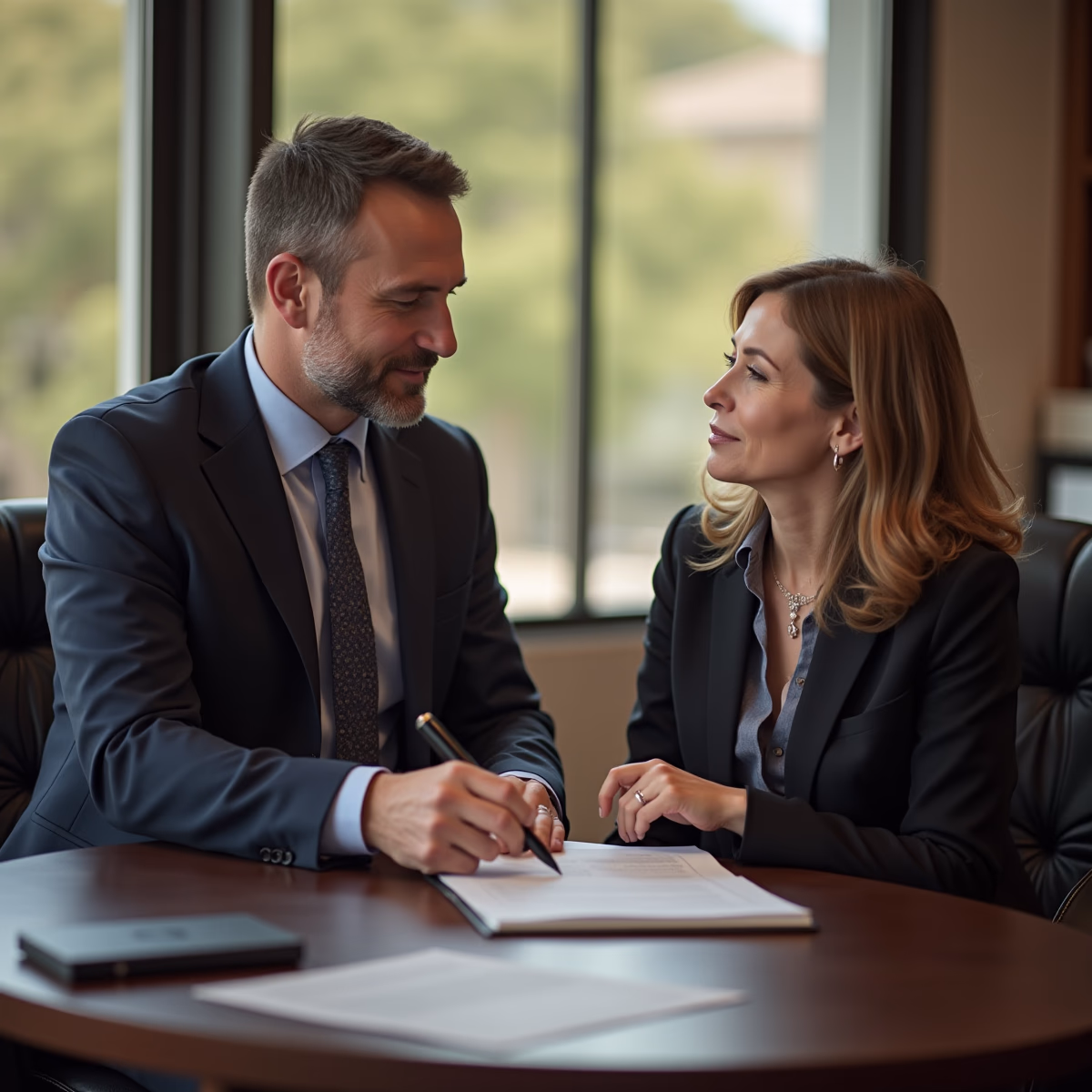 The dedicated trusts staff at The Law Firm of Steven F Bliss Esq focused on Riverside County trust matters meets with clients to manage the trust administration process to sign vital paperwork discussing What happens if my charitable intentions arent legally sound