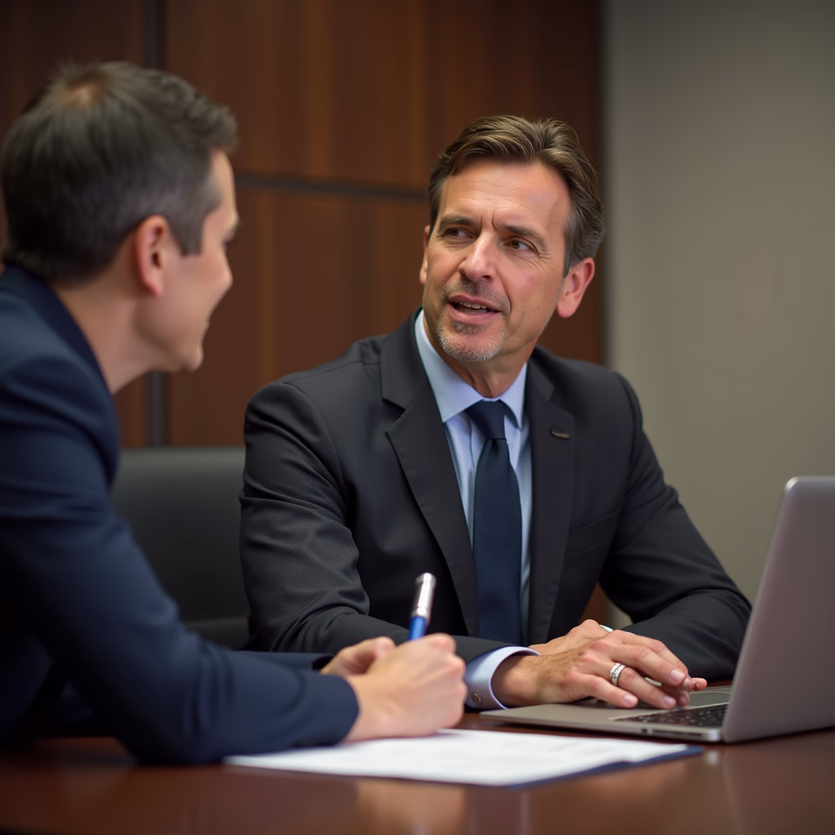 The dedicated trusts staff at The Law Firm of Steven F Bliss Esq focused on Riverside County trust matters meets with clients to manage the trust administration process to sign vital paperwork discussing What happens to assets held within a dynasty trust when beneficiaries need access