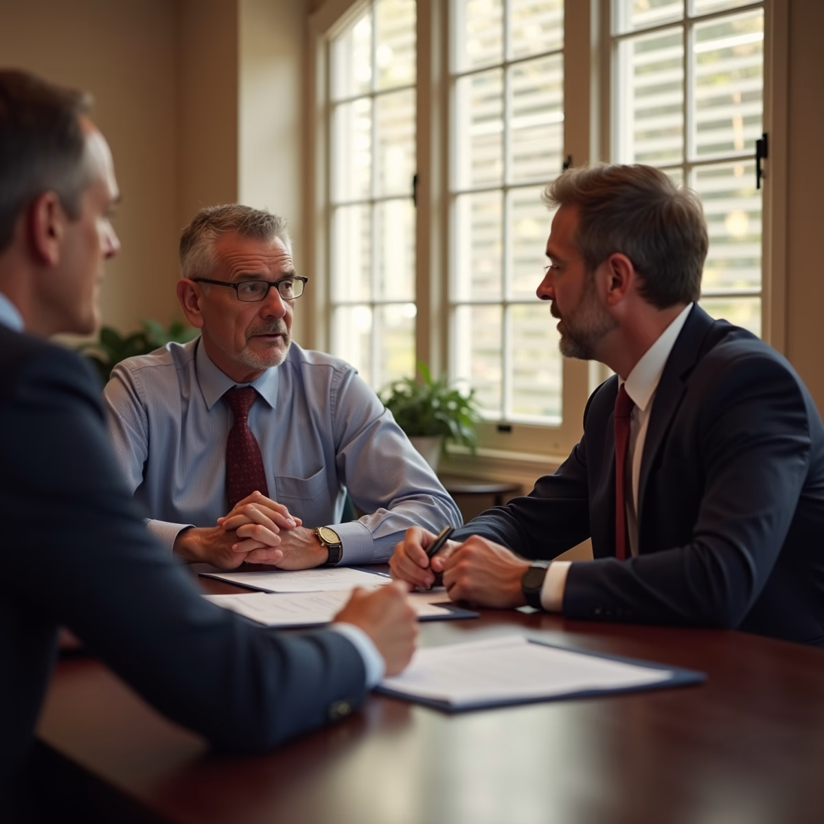 The dedicated trusts staff at The Law Firm of Steven F Bliss Esq focused on Riverside County trust matters meets with clients to manage the trust administration process to sign vital paperwork discussing What happens to my business if I die with a Trust