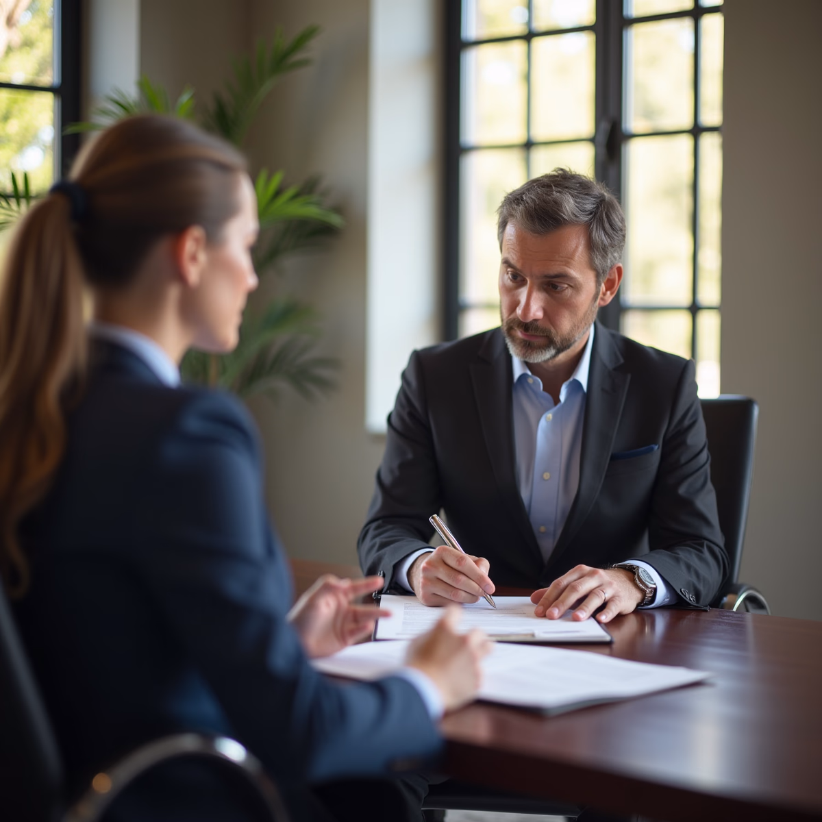 The dedicated trusts staff at The Law Firm of Steven F Bliss Esq focused on Riverside County trust matters meets with clients to manage the trust administration process to sign vital paperwork discussing What happens when estate tax laws change after a trust is created