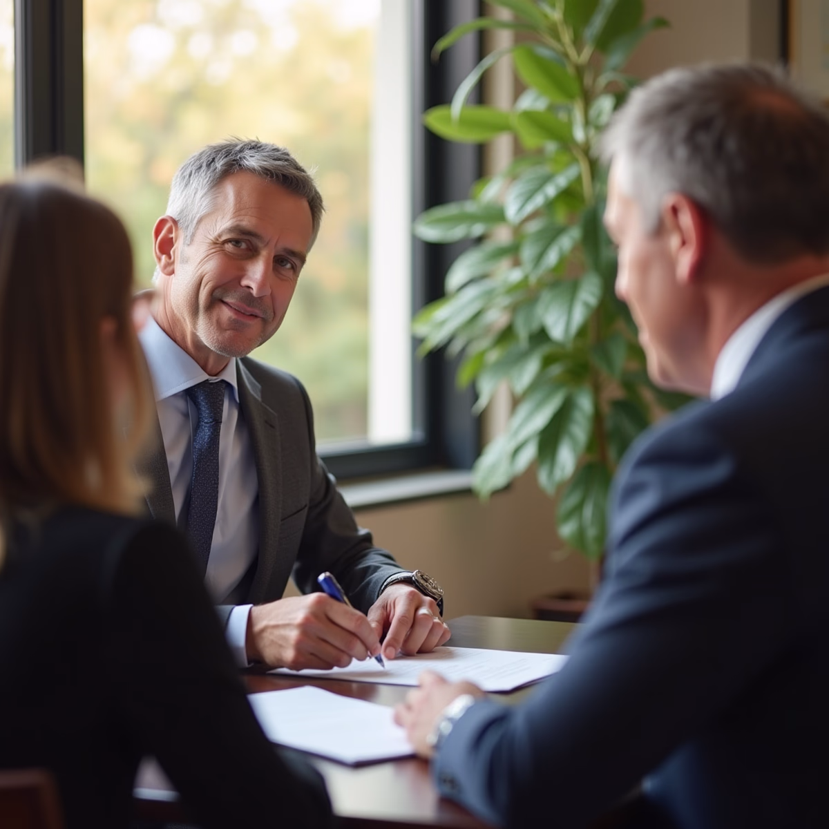 The probate staff working under Managing Partner Steven Farley Bliss focused on Riverside County probate matters is shown meeting with clients in our Southern California office addressing critical legal details discussing What happens when someone dies without a valid fully executed will