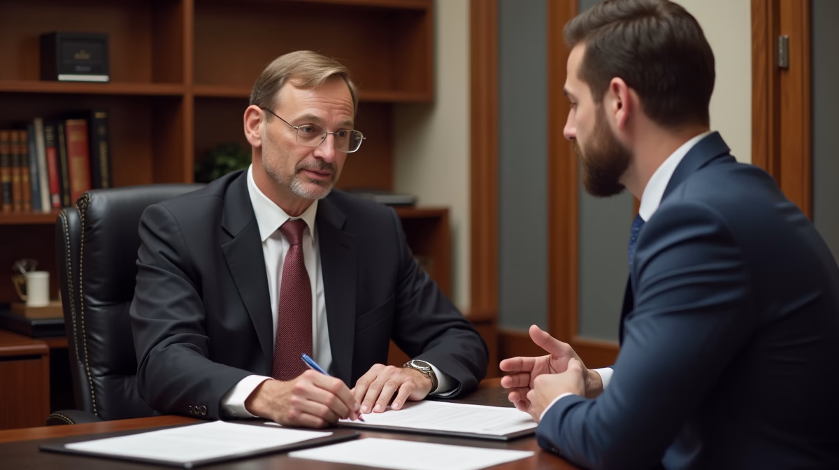 The probate staff working under Managing Partner Steven Farley Bliss focused on Riverside County probate matters is shown meeting with clients in our Southern California office addressing critical legal details discussing What is Formal Probate Administration