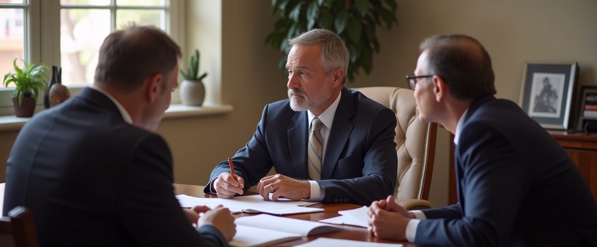 The probate staff working under Managing Partner Steven Farley Bliss focused on Riverside County probate matters is shown meeting with clients in our Southern California office addressing critical legal details discussing What is Full vs Limited Authority