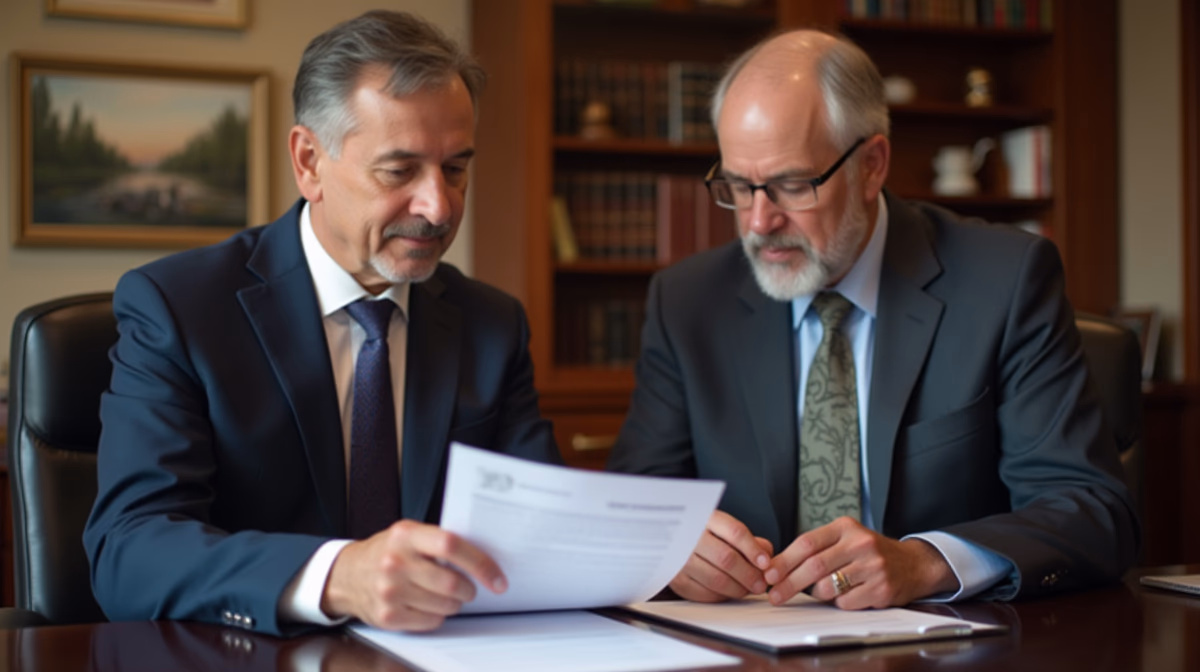 The probate staff working under Managing Partner Steven Farley Bliss focused on Riverside County probate matters is shown meeting with clients in our Southern California office addressing critical legal details discussing What is Improper Execution of a Will