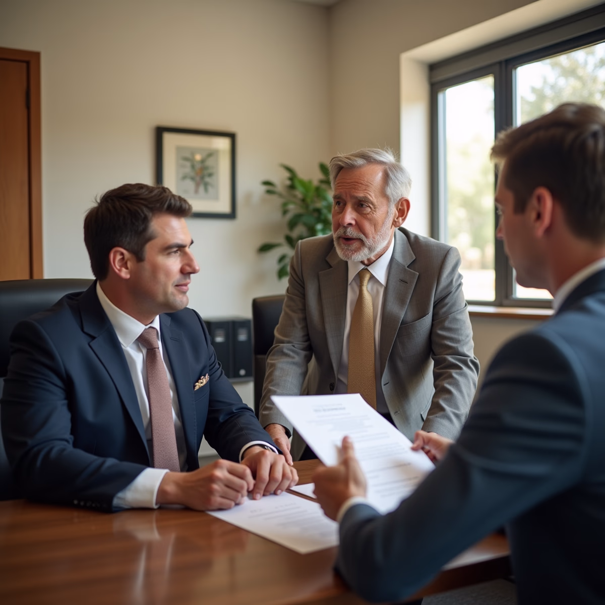 The probate staff working with Managing Partner Steven Farley Bliss helping Riverside County families from our San Diego office consults with appointed administrators in our San Diego office handling critical legal details discussing What is Intestacy and How Does it Work in California