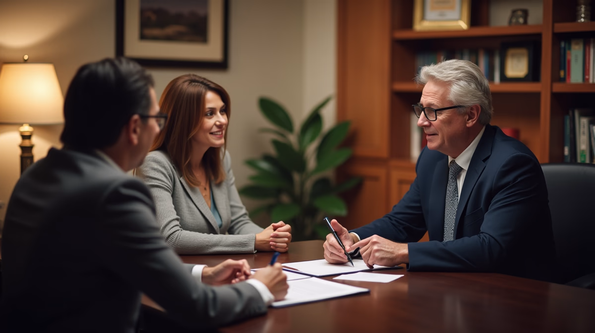 The probate staff working under Managing Partner Steven Farley Bliss focused on Riverside County probate matters is shown meeting with clients in our Southern California office addressing critical legal details discussing What is Probate Code Section 859