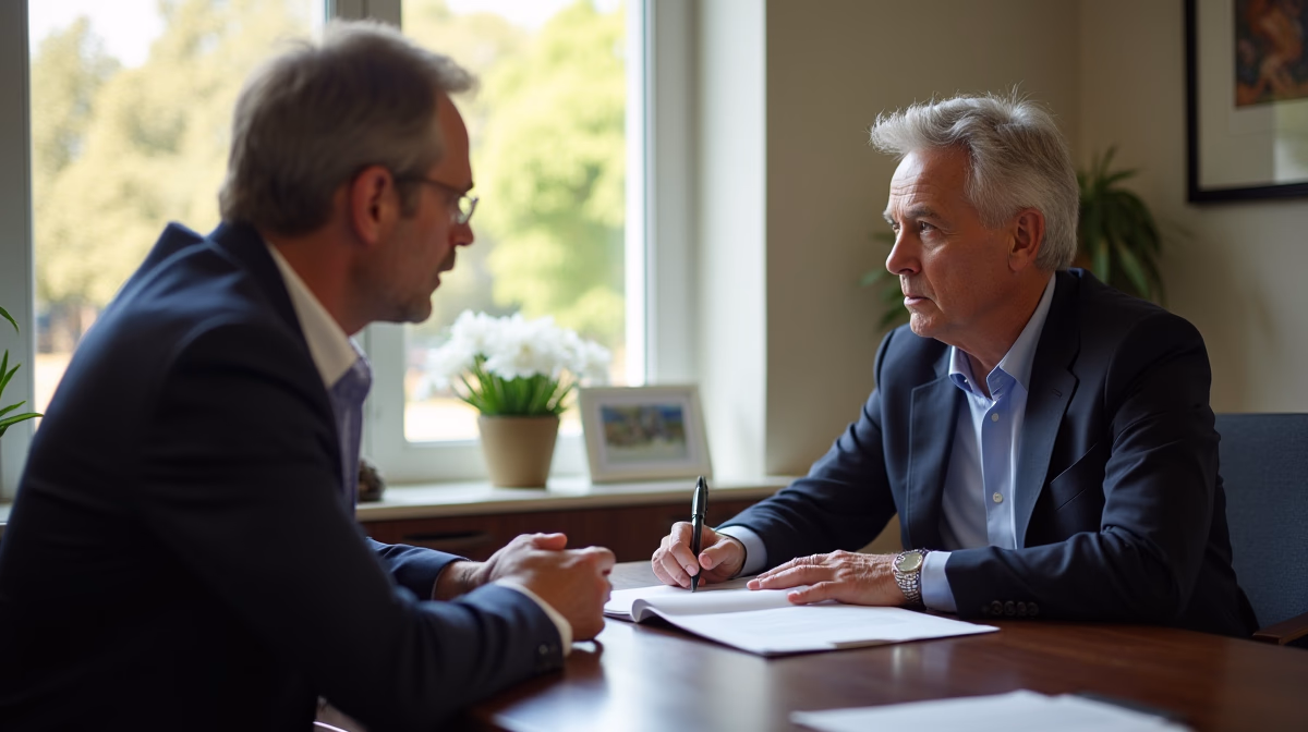The probate staff working under Managing Partner Steven Farley Bliss focused on Riverside County probate matters is shown meeting with clients in our Southern California office addressing critical legal details discussing What is Separate Property in California