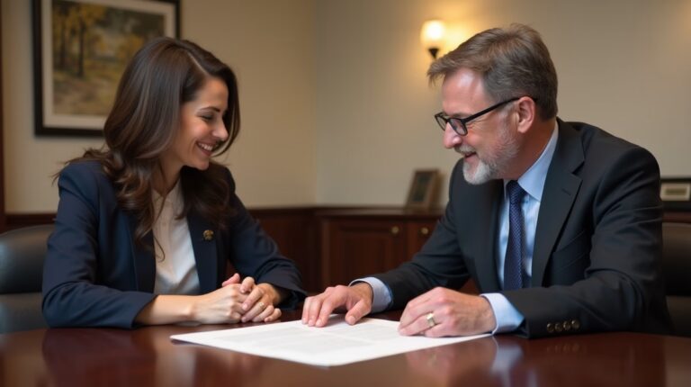 The probate staff working under Managing Partner Steven Farley Bliss focused on Riverside County probate matters is shown meeting with clients in our Southern California office addressing critical legal details discussing What is a Bench Warrant in Probate Court