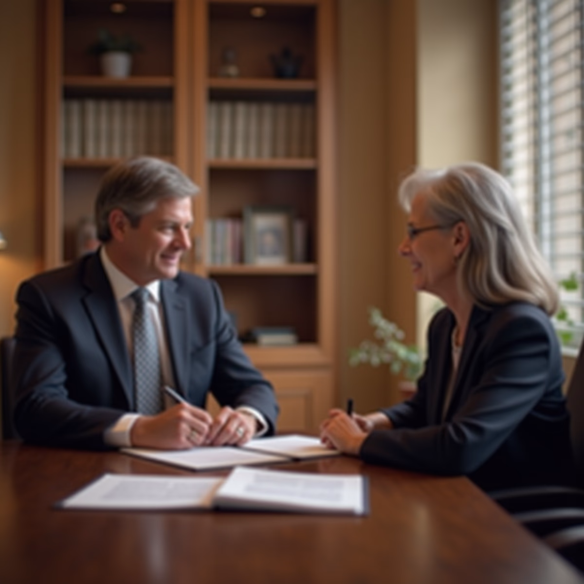 The dedicated trusts staff at The Law Firm of Steven F Bliss Esq focused on Riverside County trust matters meets with clients to manage the trust administration process to sign vital paperwork discussing What is a GenerationSkipping Trust GST Trust