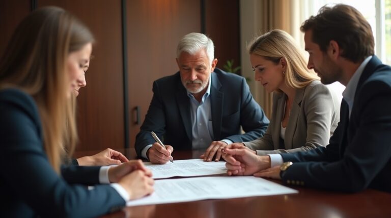 The probate staff working under Managing Partner Steven Farley Bliss focused on Riverside County probate matters is shown meeting with clients in our Southern California office addressing critical legal details discussing What is a Newspaper of General Circulation