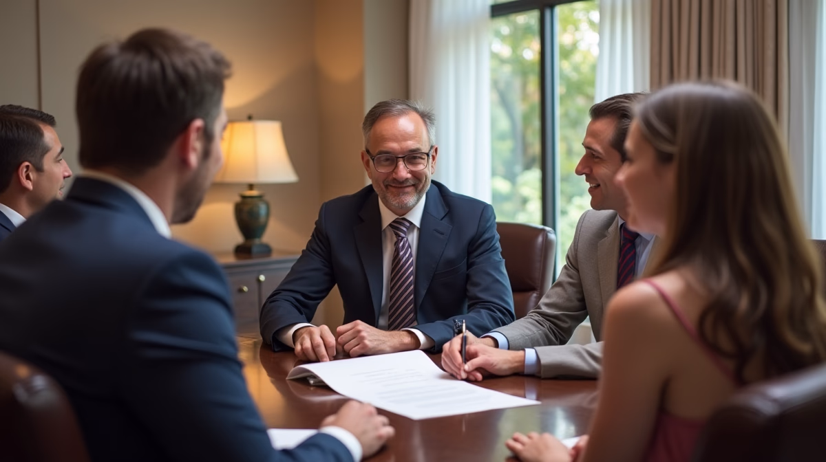 The probate staff working under Managing Partner Steven Farley Bliss focused on Riverside County probate matters is shown meeting with clients in our Southern California office addressing critical legal details discussing What is a Short Cause Hearing