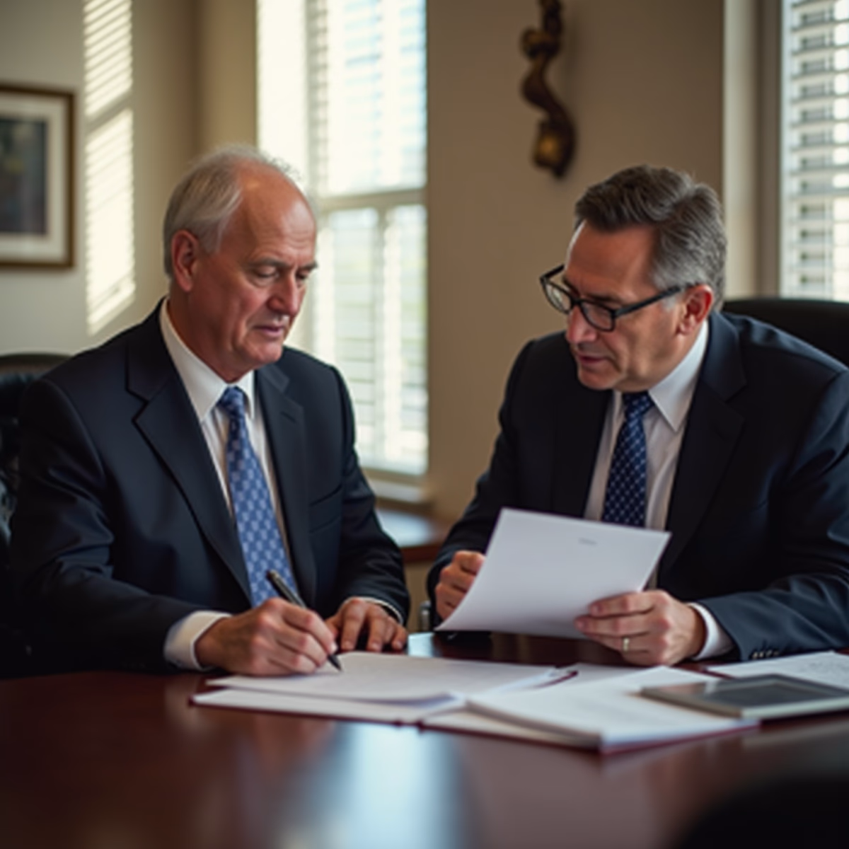 The probate staff working under Managing Partner Steven Farley Bliss focused on Riverside County probate matters is shown meeting with clients in our Southern California office addressing critical legal details discussing What is a Small Estate Affidavit and Can I Use It for a Timeshare
